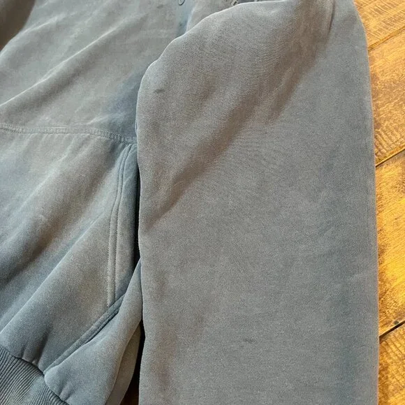 Comfrt Minimalist Hoodie Gray Size Small Oversized Sweatshirt Cozy Loungewear - Picture 6 of 11